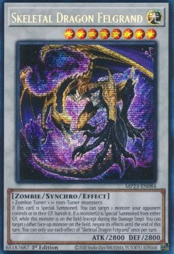 Skeletal Dragon Felgrand - 25th Anniversary Tin: Dueling Heroes Mega Pack (Secret Rare) [MP23-084]