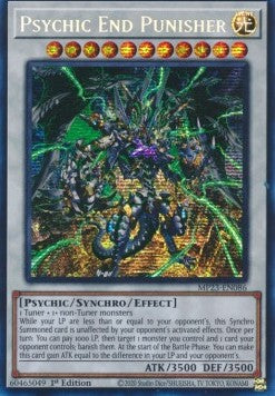 Psychic End Punisher - 25th Anniversary Tin: Dueling Heroes Mega Pack (Secret Rare) [MP23-086]