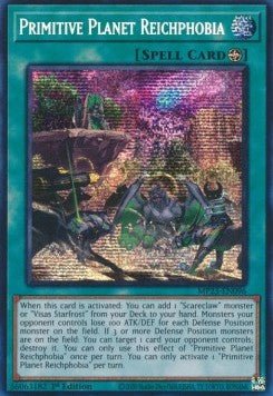 Primitive Planet Reichphobia - 25th Anniversary Tin: Dueling Heroes Mega Pack (Secret Rare) [MP23-096]