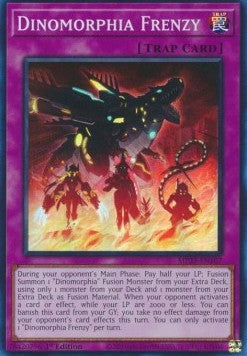Dinomorphia Frenzy - 25th Anniversary Tin: Dueling Heroes Mega Pack (Super Rare) [MP23-107]