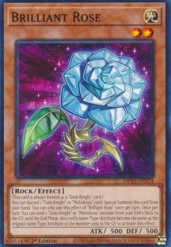 Brilliant Rose - 25th Anniversary Tin: Dueling Heroes Mega Pack (Common) [MP23-124]