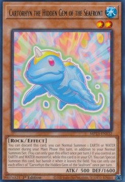Cartorhyn the Hidden Gem of the Seafront - 25th Anniversary Tin: Dueling Heroes Mega Pack (Rare) [MP23-132]