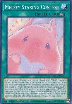 Melffy Staring Contest - 25th Anniversary Tin: Dueling Heroes Mega Pack (Common) [MP23-141]
