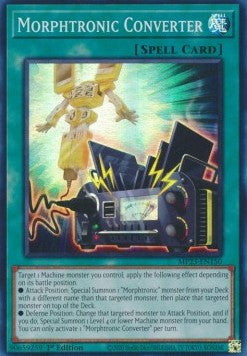 Morphtronic Converter - 25th Anniversary Tin: Dueling Heroes Mega Pack (Super Rare) [MP23-150]