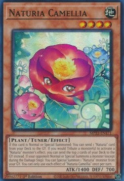 Naturia Camellia - 25th Anniversary Tin: Dueling Heroes Mega Pack (Super Rare) [MP23-171]