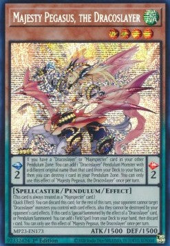 Majesty Pegasus, the Dracoslayer - 25th Anniversary Tin: Dueling Heroes Mega Pack (Secret Rare) [MP23-173]