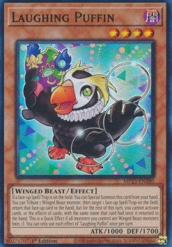 Laughing Puffin - 25th Anniversary Tin: Dueling Heroes Mega Pack (Super Rare) [MP23-180]