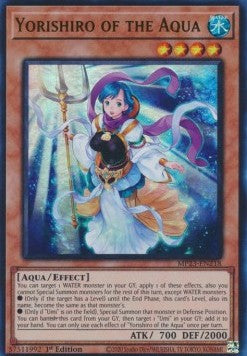 Yorishiro of the Aqua - 25th Anniversary Tin: Dueling Heroes Mega Pack (Ultra Rare) [MP23-218]