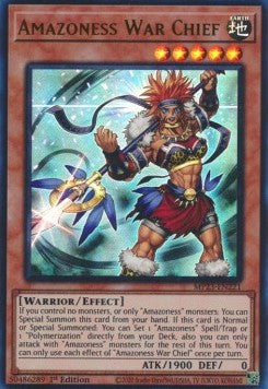 Amazoness War Chief - 25th Anniversary Tin: Dueling Heroes Mega Pack (Ultra Rare) [MP23-221]
