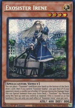 Exosister Irene - 25th Anniversary Tin: Dueling Heroes Mega Pack (Secret Rare) [MP23-254]