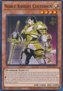 Noble Knight Custennin - 25th Anniversary Tin: Dueling Heroes Mega Pack (Common) [MP23-275]