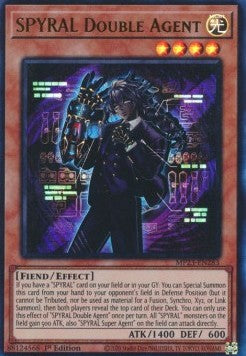 SPYRAL Double Agent - 25th Anniversary Tin: Dueling Heroes Mega Pack (Ultra Rare) [MP23-283]