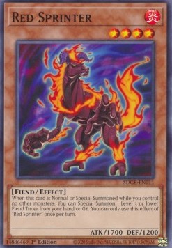 Red Sprinter - Structure Deck: The Crimson King (Common) [SDCK-011]