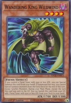 Wandering King Wildwind - Structure Deck: The Crimson King (Common) [SDCK-013]