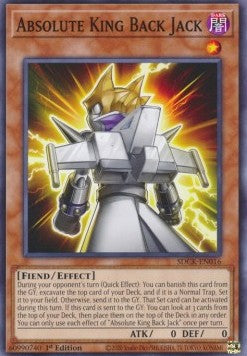 Absolute King Back Jack - Structure Deck: The Crimson King (Common) [SDCK-016]