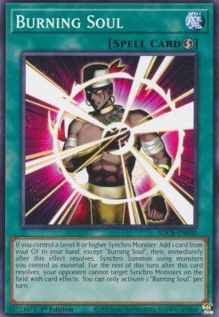 Burning Soul - Structure Deck: The Crimson King (Common) [SDCK-030]