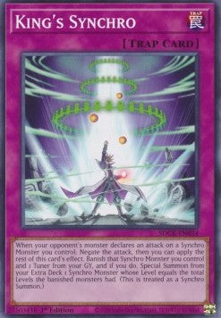 King's Synchro - Structure Deck: The Crimson King (Common) [SDCK-034]