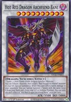 Hot Red Dragon Archfiend Bane - Structure Deck: The Crimson King (Common) [SDCK-043]