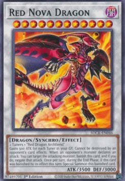 Red Nova Dragon - Structure Deck: The Crimson King (Common) [SDCK-046]
