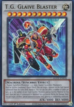 T.G. Glaive Blaster (V.1 - Ultra Rare) - Age of Overlord (Ultra Rare) [AGOV-036]