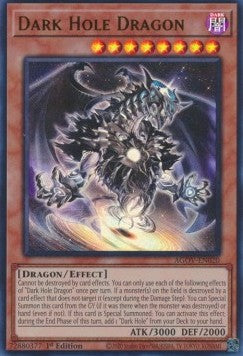 Dark Hole Dragon (V.1 - Ultra Rare) - Age of Overlord (Ultra Rare) [AGOV-020]