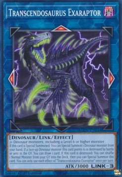Transcendosaurus Exaraptor - Age of Overlord (Common) [AGOV-044]