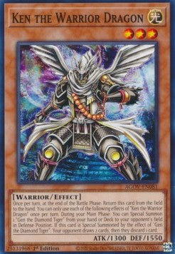 Ken the Warrior Dragon - Age of Overlord (Common) [AGOV-081]