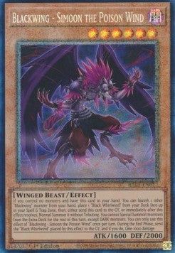 Blackwing - Simoon the Poison Wind (V.6 - Collectors Rare) - 25th Anniversary Rarity Collection (Collectors Rare) [RA01-012]