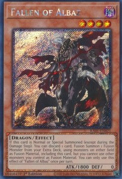 Fallen of Albaz (V.4 - Platinum Secret Rare) - 25th Anniversary Rarity Collection (Platinum Secret Rare) [RA01-021]