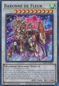 Baronne de Fleur (V.1 - Super Rare) - 25th Anniversary Rarity Collection (Super Rare) [RA01-034]