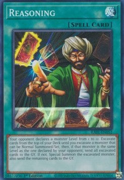 Reasoning (V.1 - Super Rare) - 25th Anniversary Rarity Collection (Super Rare) [RA01-052]