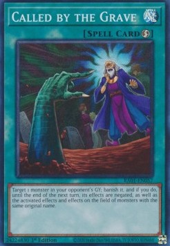 Called by the Grave (V.1 - Super Rare) - 25th Anniversary Rarity Collection (Super Rare) [RA01-057]