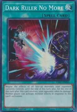 Dark Ruler No More (V.1 - Super Rare) - 25th Anniversary Rarity Collection (Super Rare) [RA01-060]