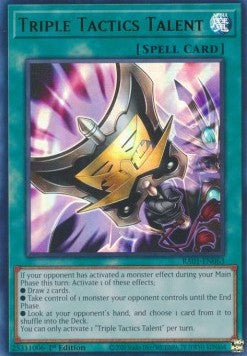 Triple Tactics Talent (V.2 - Ultra Rare) - 25th Anniversary Rarity Collection (Ultra Rare) [RA01-063]