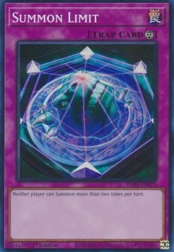 Summon Limit (V.1 - Super Rare) - 25th Anniversary Rarity Collection (Super Rare) [RA01-070]