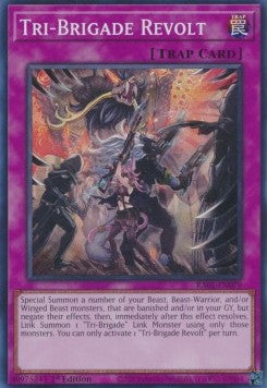 Tri-Brigade Revolt (V.1 - Super Rare) - 25th Anniversary Rarity Collection (Super Rare) [RA01-079]