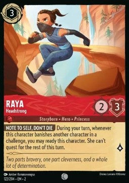 Raya - Headstrong - Rise of the Floodborn (Common) [2ROF-122]