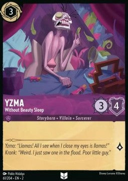 Yzma - Without Beauty Sleep - Rise of the Floodborn (Uncommon) [2ROF-61]