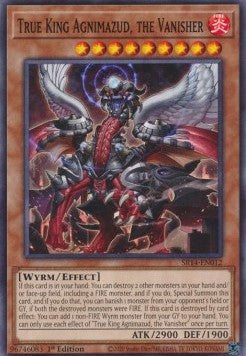 True King Agnimazud, the Vanisher - Structure Deck: Fire Kings (Common) [SR14-012]