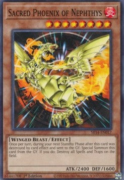 Sacred Phoenix of Nephthys - Structure Deck: Fire Kings (Common) [SR14-017]