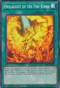 Onslaught of the Fire Kings - Structure Deck: Fire Kings (Common) [SR14-026]