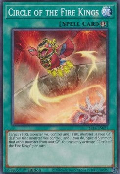 Circle of the Fire Kings - Structure Deck: Fire Kings (Common) [SR14-027]