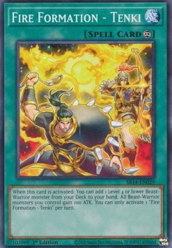 Fire Formation - Tenki - Structure Deck: Fire Kings (Common) [SR14-029]
