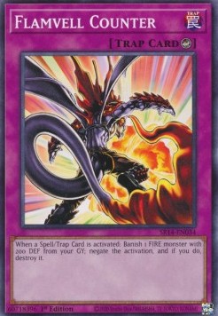 Flamvell Counter - Structure Deck: Fire Kings (Common) [SR14-034]