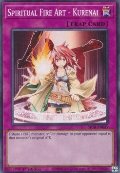 Spiritual Fire Art - Kurenai - Structure Deck: Fire Kings (Common) [SR14-035]