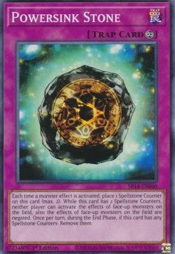 Powersink Stone - Structure Deck: Fire Kings (Common) [SR14-040]