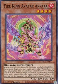 Fire King Avatar Arvata - Structure Deck: Fire Kings (Common) [SR14-047]