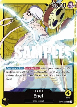 Enel (OP05-098) (V.1) - Awakening of the New Era (Leader) [OP05-098]