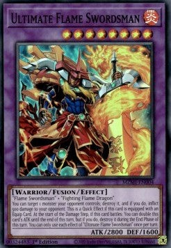Ultimate Flame Swordsman (V.1 - Super Rare) - Maze of Millennia (Super Rare) [MZMI-004]