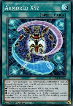 Armored Xyz (V.1 - Super Rare) - Maze of Millennia (Super Rare) [MZMI-025]
